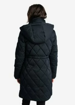 LOLE Diamond Vegan Down Jacket - Black -Outlet LOLE Store LUW0897 N415 5 1900x