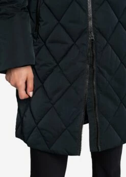LOLE Diamond Vegan Down Jacket - Black -Outlet LOLE Store LUW0897 N415 8 1900x
