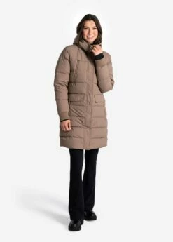 LOLE Katie Edition Winter Down Jacket - Fossil -Outlet LOLE Store LUW0899 C213 3 1900x