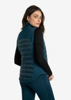 LOLE Just Insulated Vest - Fjord Blue -Outlet LOLE Store LUW0900 BB49 2 1900x