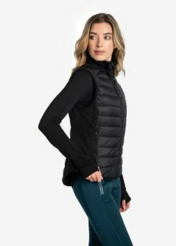 LOLE Just Insulated Vest - Black -Outlet LOLE Store LUW0900 N415 3 1900x