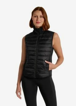 LOLE Just Insulated Vest - Black -Outlet LOLE Store LUW0900 N415 7 1900x