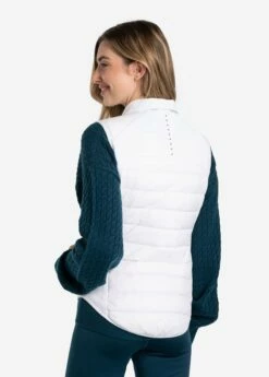 LOLE Just Insulated Vest - White -Outlet LOLE Store LUW0900 W101 2 1900x