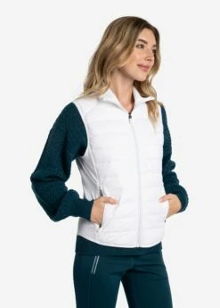 LOLE Just Insulated Vest - White -Outlet LOLE Store LUW0900 W101 3 1900x