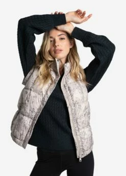 LOLE Rose Edition Synth Down Vest - Bandana Abalone -Outlet LOLE Store LUW0902 G914 2 1900x