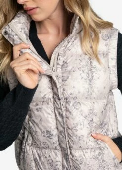 LOLE Rose Edition Synth Down Vest - Bandana Abalone -Outlet LOLE Store LUW0902 G914 5 1900x