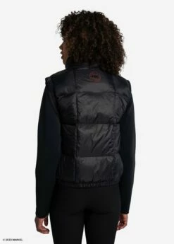 LOLE Rose Edition Synth Down Vest - Marvel Black With Camo -Outlet LOLE Store LUW0902 N743 3 1900x