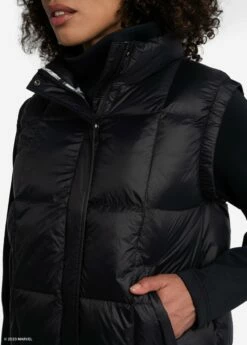 LOLE Rose Edition Synth Down Vest - Marvel Black With Camo -Outlet LOLE Store LUW0902 N743 5 1900x