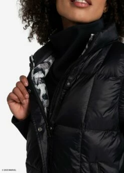 LOLE Rose Edition Synth Down Vest - Marvel Black With Camo -Outlet LOLE Store LUW0902 N743 7 1900x