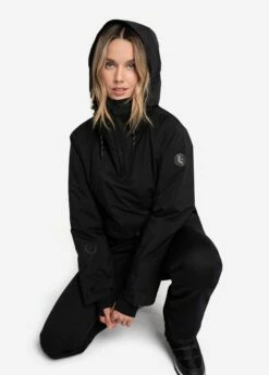 LOLE Olympia Oversized Insulated Jacket - Black -Outlet LOLE Store LUW0903 N415 6 1900x