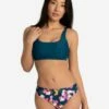 LOLE Wave Bralette Bikini Top - Fjord Blue