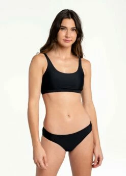 LOLE Wave Bralette Bikini Top - Black