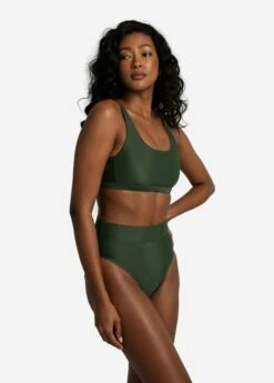 LOLE Wave Bralette Bikini Top - Kombu 8 LOLE Wave Bralette Bikini Top - Kombu -Outlet LOLE Store LWW0582 V761 3 1900x