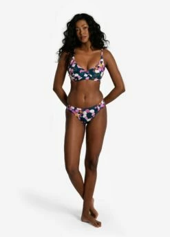 LOLE Caribbean Bikini Bottoms - Rio Floral Crocus -Outlet LOLE Store LWW0584 K773 4 1900x