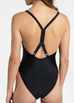 LOLE Soleil One Piece Swimsuit - Black -Outlet LOLE Store LWW0586 N415 5 1900x