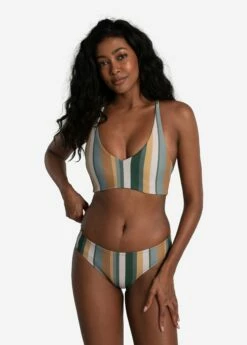 LOLE Riviere Bikini Top - Rio Stripe Marlin Blue -Outlet LOLE Store LWW0593 BB61 4 1900x