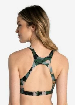 LOLE Sport Bikini Top - Rio Floral Marlin Blue -Outlet LOLE Store LWW0596 BB60 5 1900x