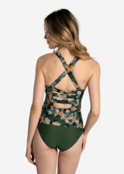 LOLE Playa Long Tankini Top - Rio Floral Marlin Blue -Outlet LOLE Store LWW0604 BB60 4 1900x