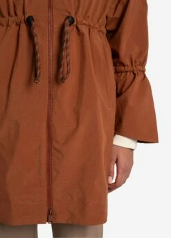 LOLE Piper Oversized Rain Jacket - Rust -Outlet LOLE Store SSL0086 C228 6 1900x